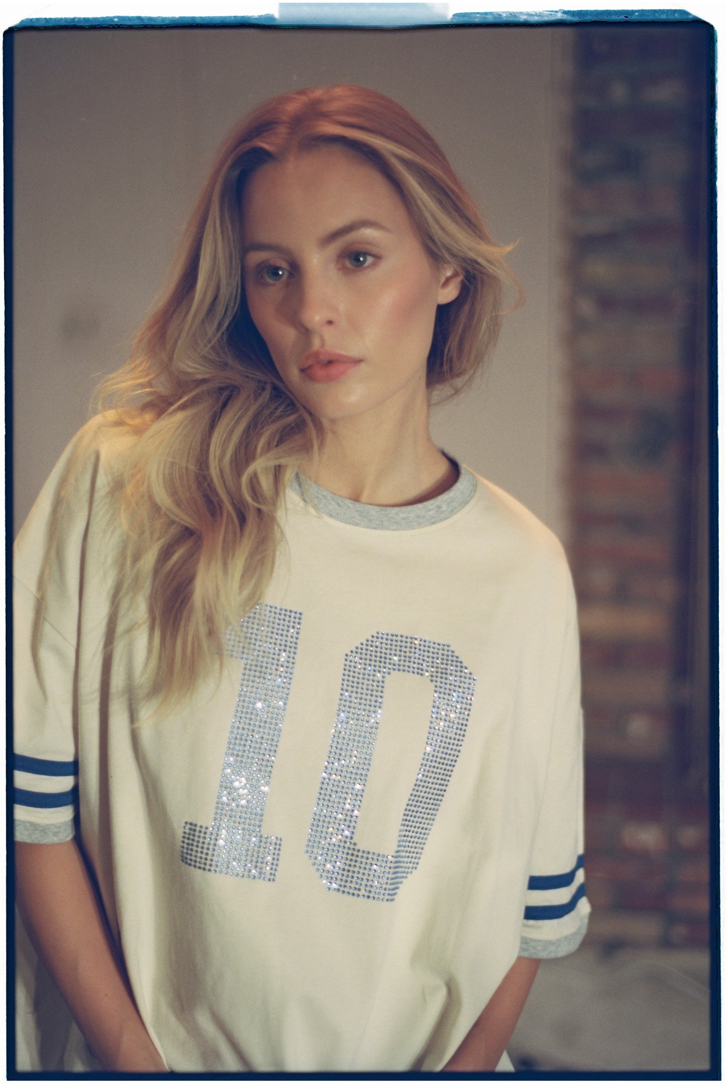Wanted Jersey Tee — Cream