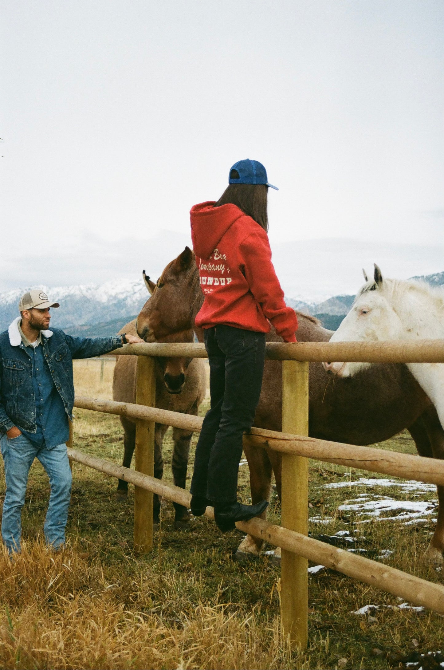 Trucker Hat - Made Way Out West - Cowboy Blue