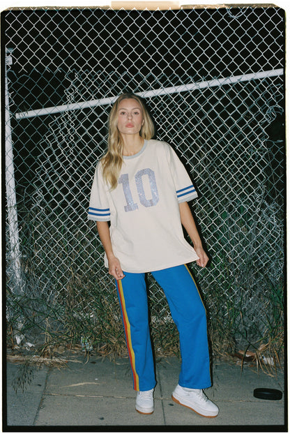 Wanted Jersey Tee — Cream