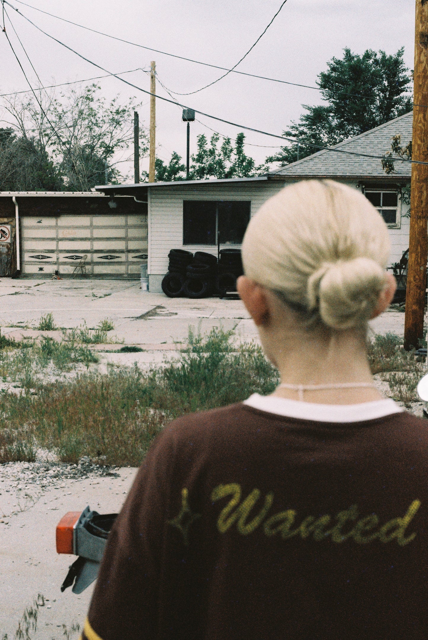 Wanted Jersey Tee — Brown