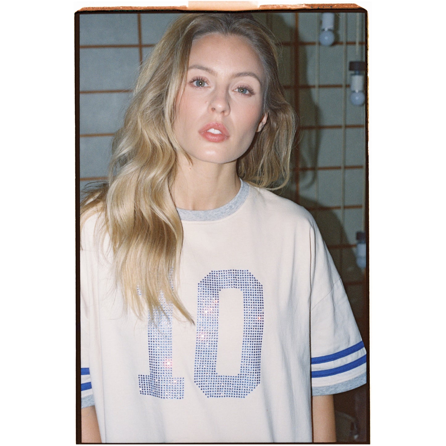 Wanted Jersey Tee — Cream